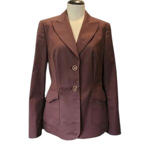 Escada Brown Blazer Suit Jacket